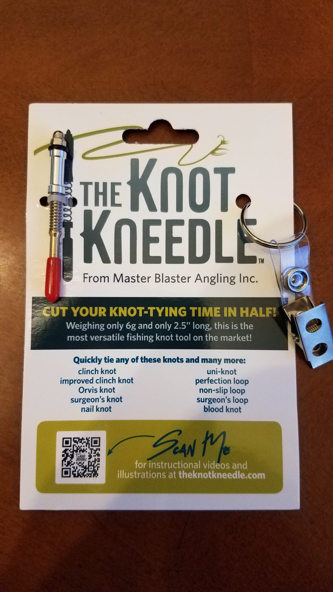 The Knot Kneedle™ – Cutbow Fishing Gear
