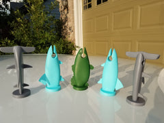 Magnetic Rod Holder (Hammerhead Shark)